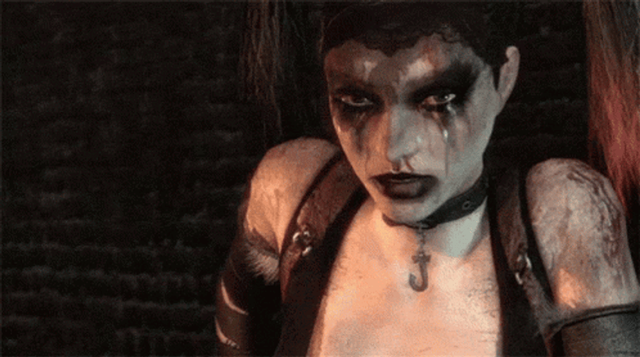 Batman Arkham City Harley Quinn Weapon GIF
