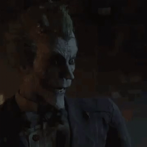 Batman Arkham City Joker Gasp GIF