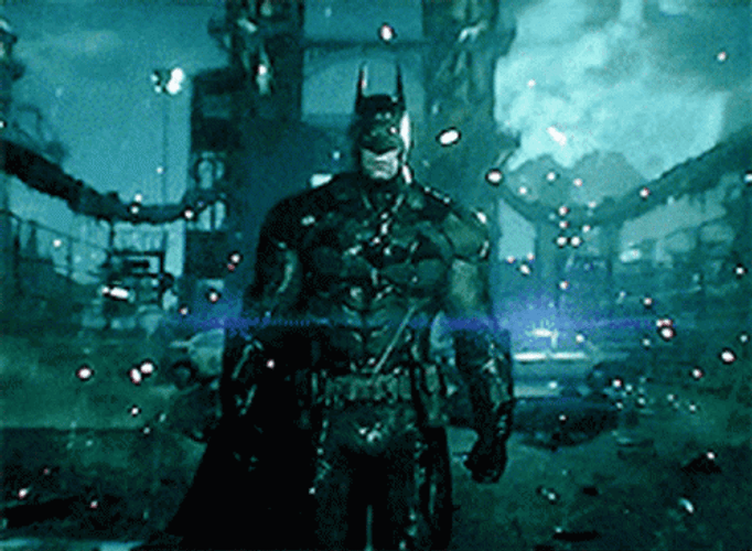 Batman Arkham City Light Glitters GIF