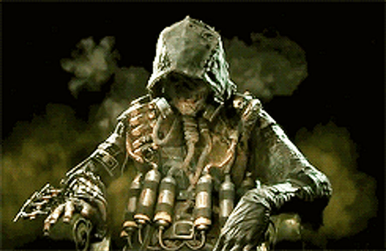 Batman Arkham City Scarecrow Smoke GIF