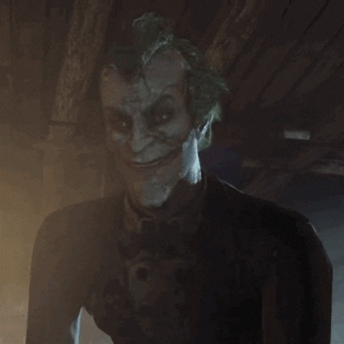 Batman Arkham City The Joker Supervillain GIF