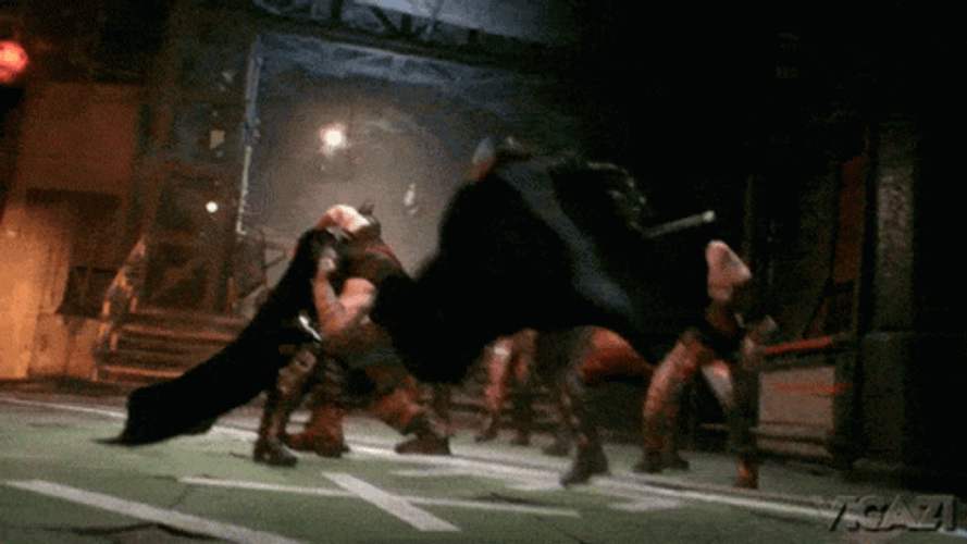 Batman Arkham City Tim Drake Fight GIF