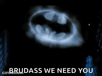 Batman Face X-Ray Brudass We Need You GIF