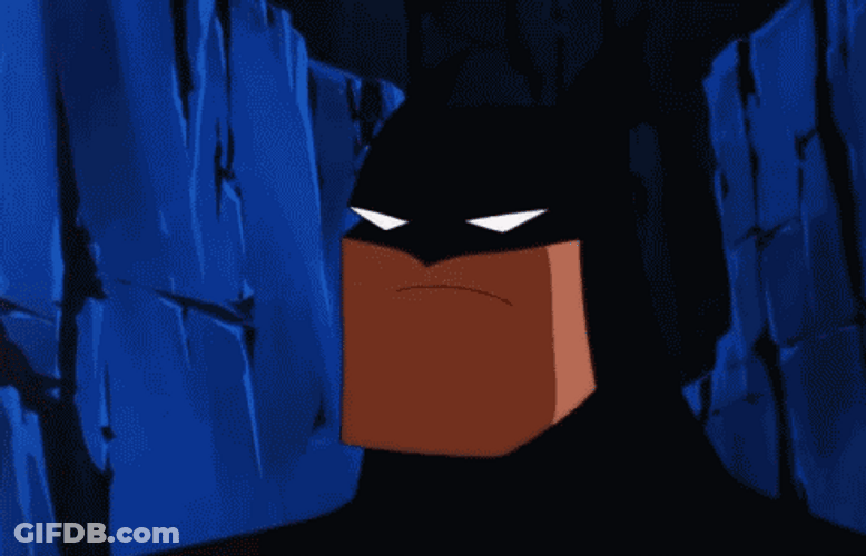 Batman Grin Face GIF
