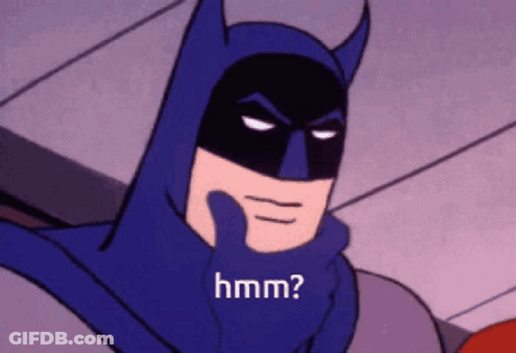 Batman Having Temptation GIF