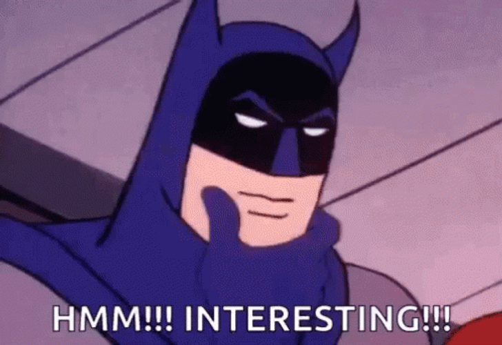 Batman Interests Hmm GIF