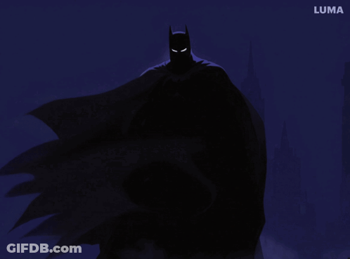 Batman Luma Silhouette GIF