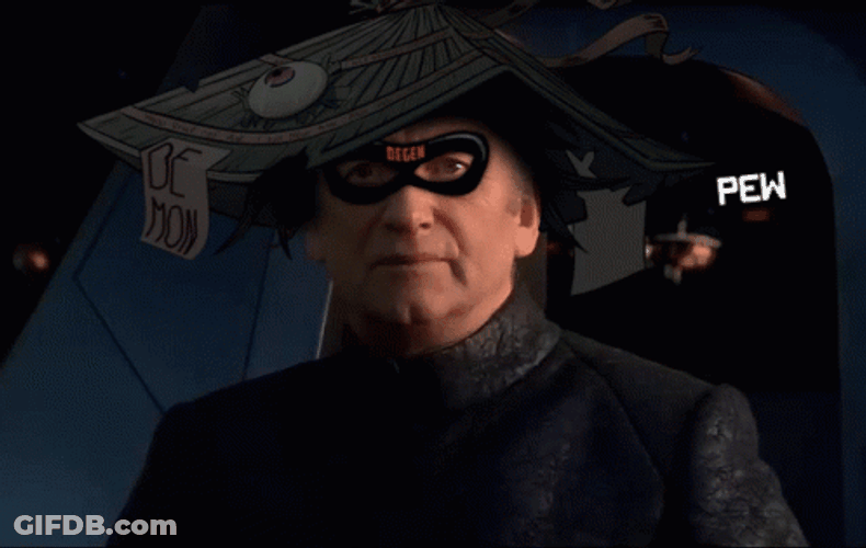 Batman Mask Palpatine Do It GIF