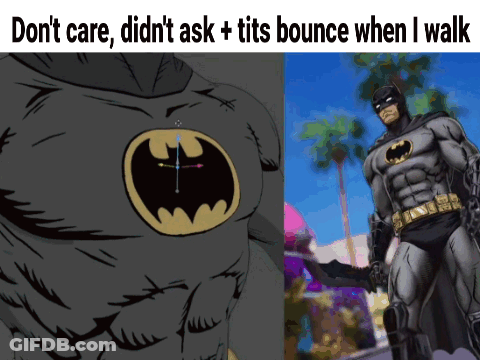 Batman Saying Don't Care GIF