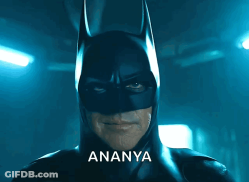 Batman Standing On Building Edge With Word Justice GIF