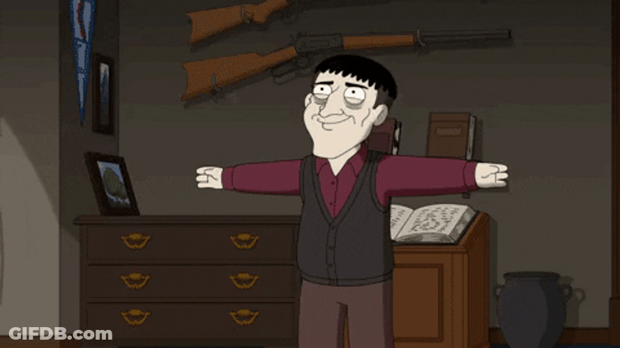 Bats Carrying Family Guy GIF