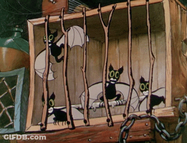 Bats Prison Cartoons GIF