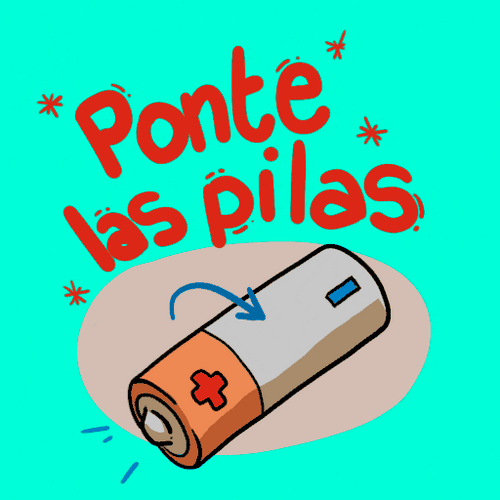 Battery's Positive And Negative Charge GIF