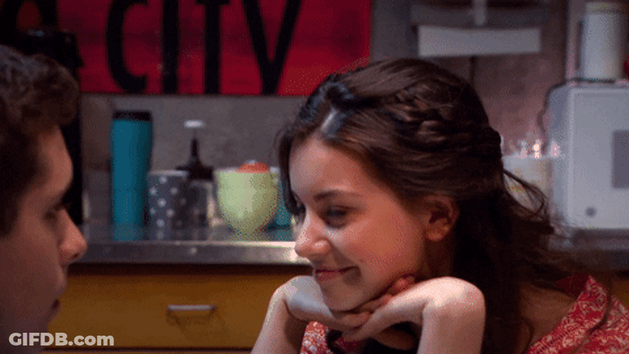 Batting Eyelashes Cute Keara Graves GIF