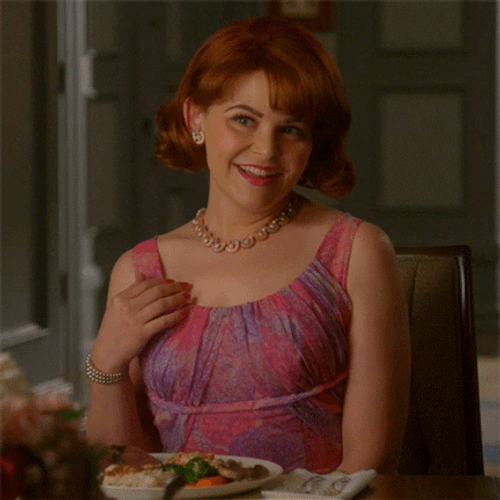 Batting Eyelashes Ginny Goodwin GIF