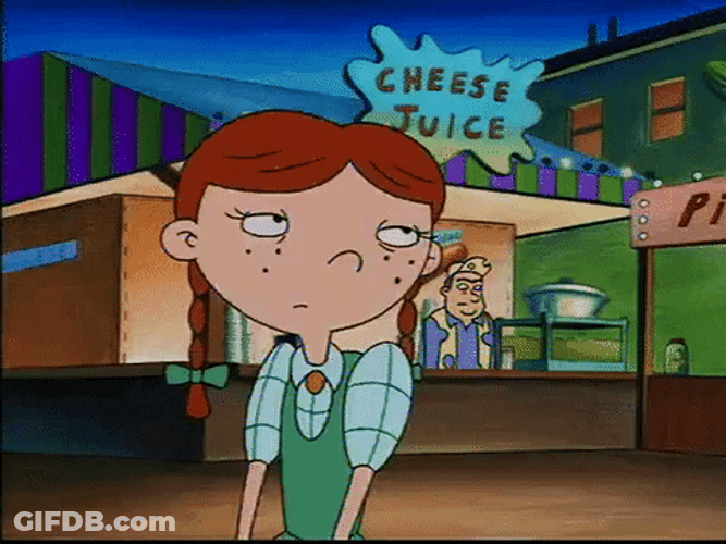 Batting Eyelashes Lila Sawyer Hey Arnold GIF