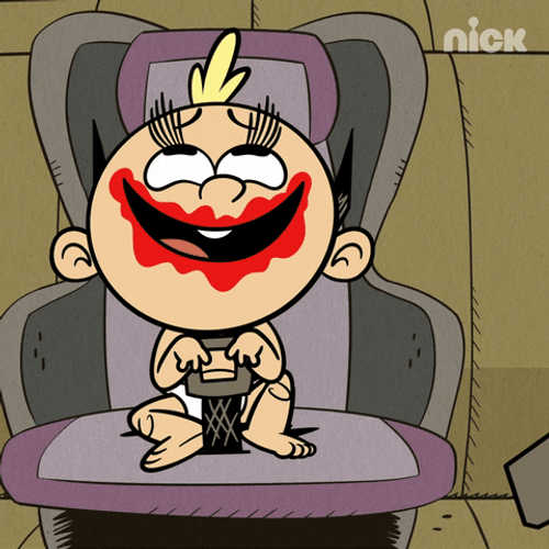 Batting Eyelashes Lily Loud Cute Baby GIF