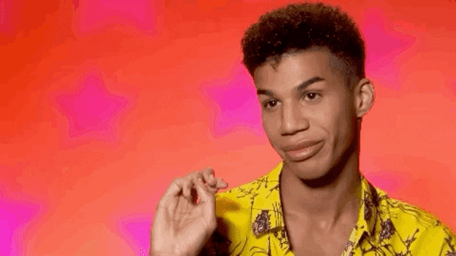 Batting Eyelashes Naomi Smalls Drag Queen GIF