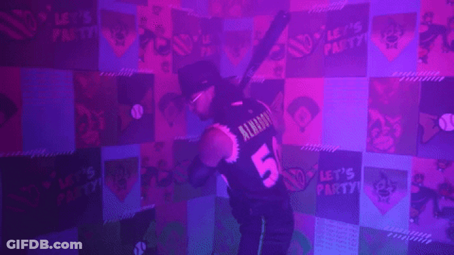 Batting Savannah Bananas Party GIF