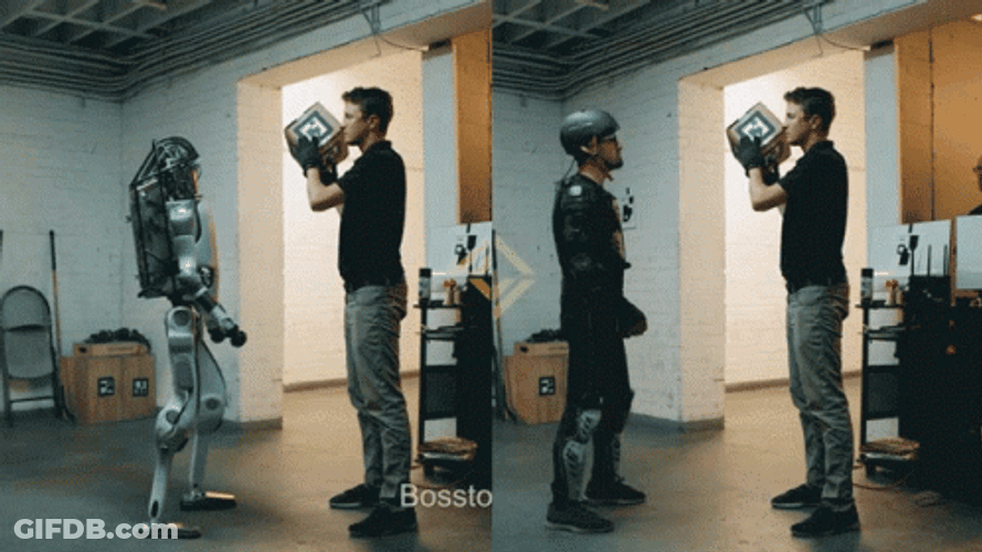 Battle Bots Boston Dynamics Atlas GIF