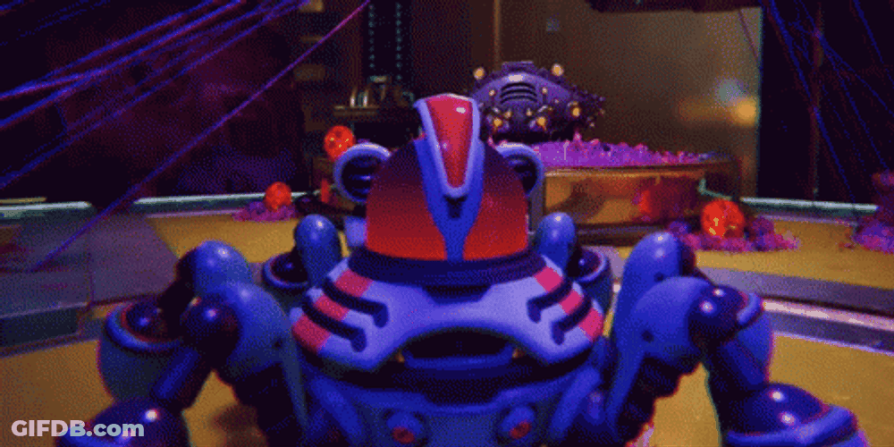 Battle Bots Glitchcast GIF