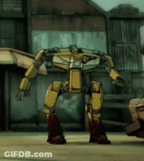 Battle Bots Loader Bot Rhys Strong Fork GIF