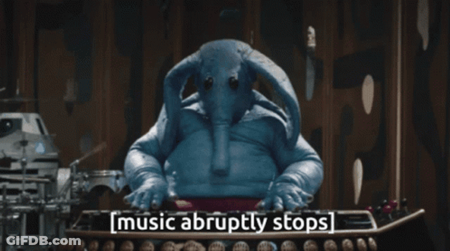 Battle Bots Music Abruptly Stops GIF
