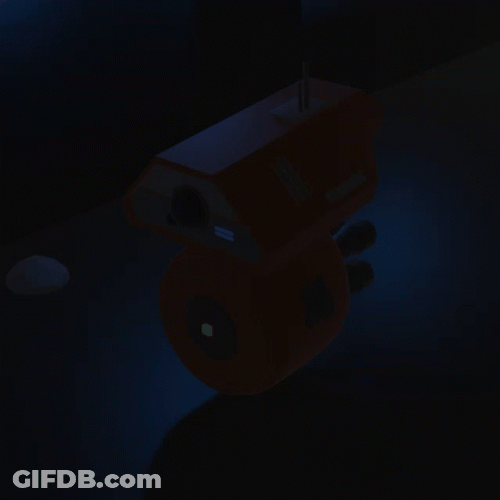 Battle Bots Running Bot GIF