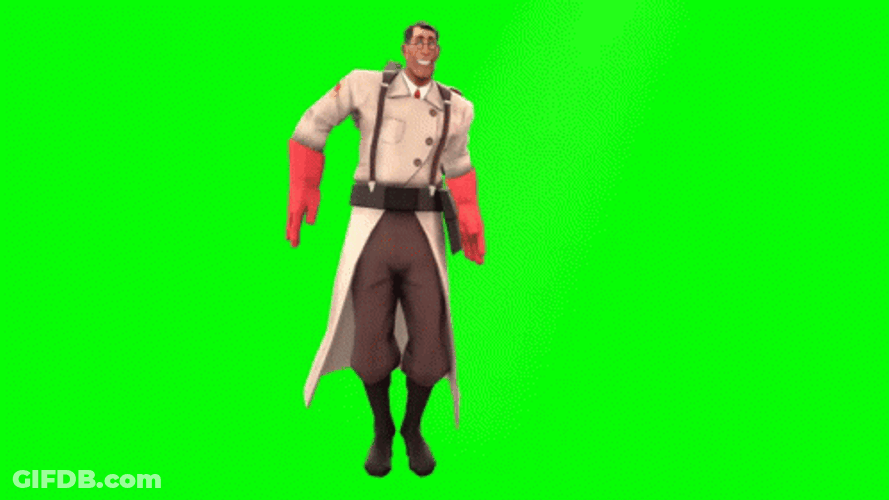 Battle Bots Team Fortress 2 Dancing GIF