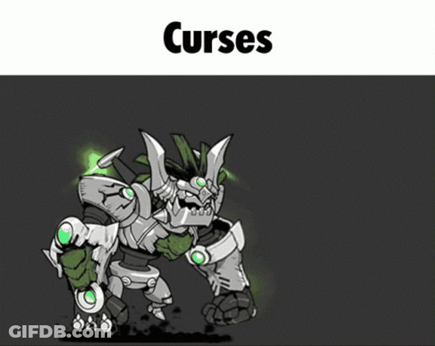 Battle Cats Curses GIF