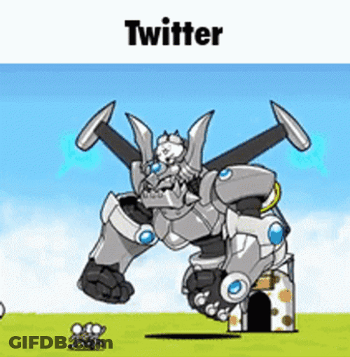 Battle Cats Mecha Bun GIF