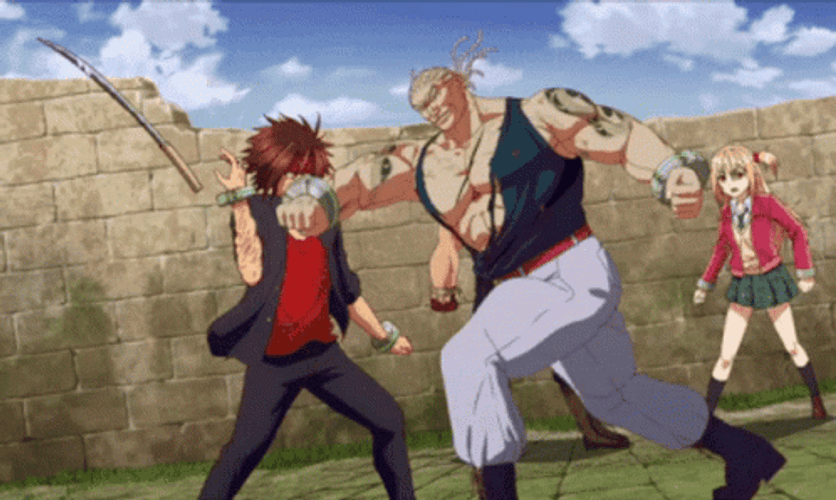 Battle Game In 5 Seconds Anime Battle GIF
