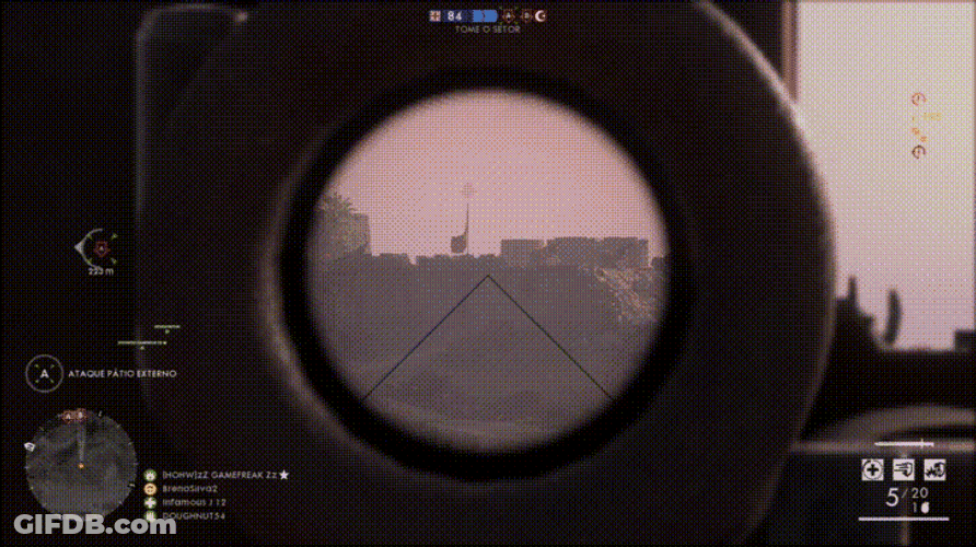 Battlefield 1 Aiming GIF