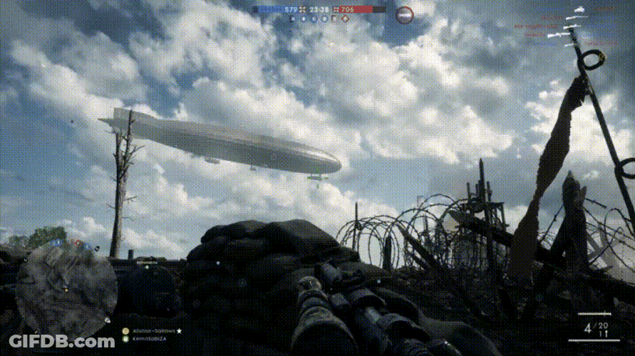 Battlefield 1 Shooting GIF