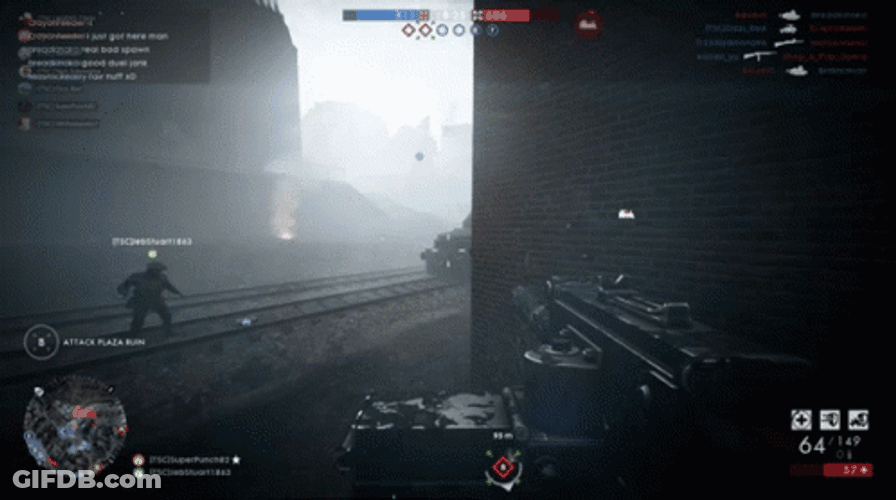 Battlefield 1 Truck Exploding GIF