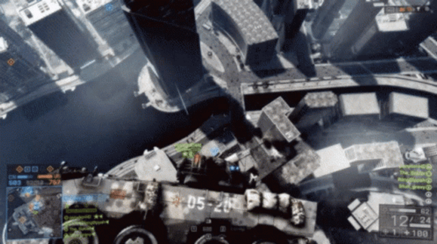 Battlefield 4 Flying Armored Vehicle GIF