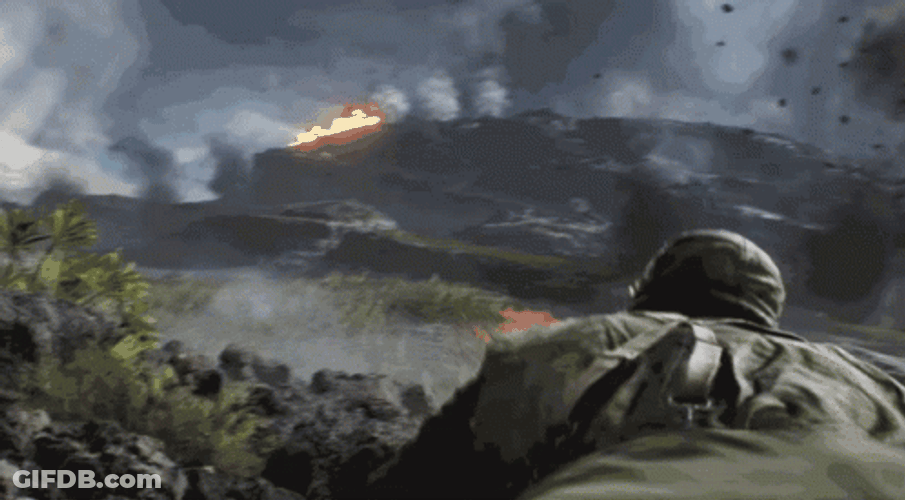 Battlefield 5 Flamethrower GIF