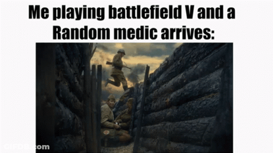 Battlefield 5 Medic GIF