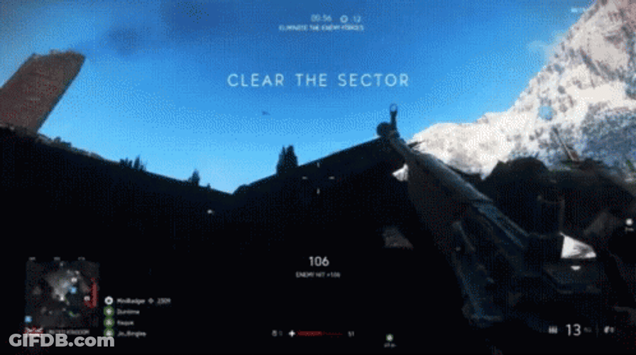 Battlefield 5 V-1 Rocket GIF