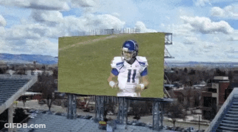 Baylor Alumni Poster Woman Walking GIF