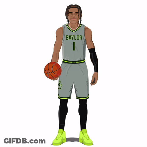 Baylor Supports Voting Rights For All Basketball Poster GIF