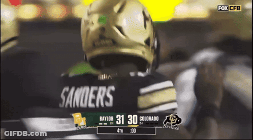 Baylor Vs Colorado Football Game GIF
