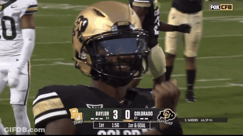 Baylor Vs Colorado Football On Fox CBS GIF