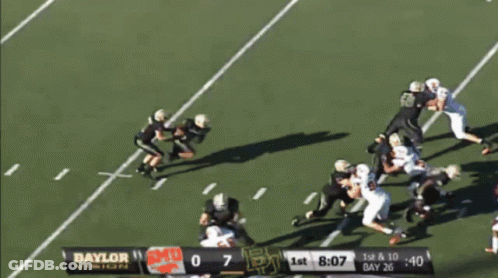 Baylor Vs Texas Football Game GIF