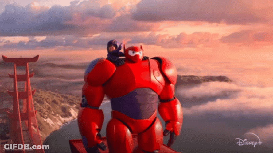 Baymax Disney Big Hero GIF