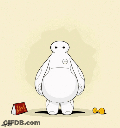 Baymax Exercise GIF