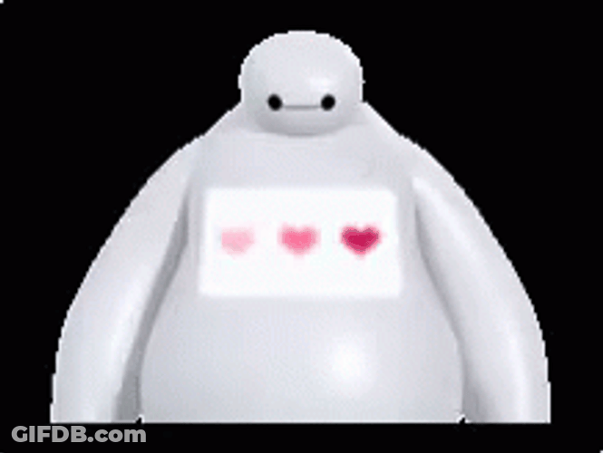 Baymax Heart Bump GIF