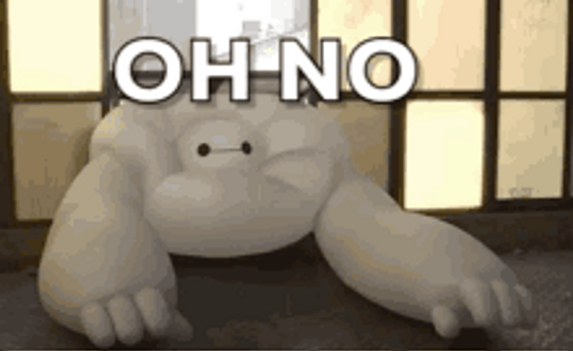 Baymax Oh No GIF