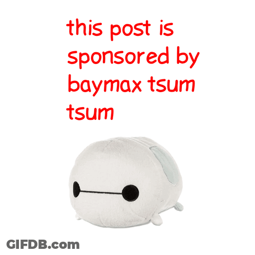 Baymax Tsum Tsum Sponsored Post GIF