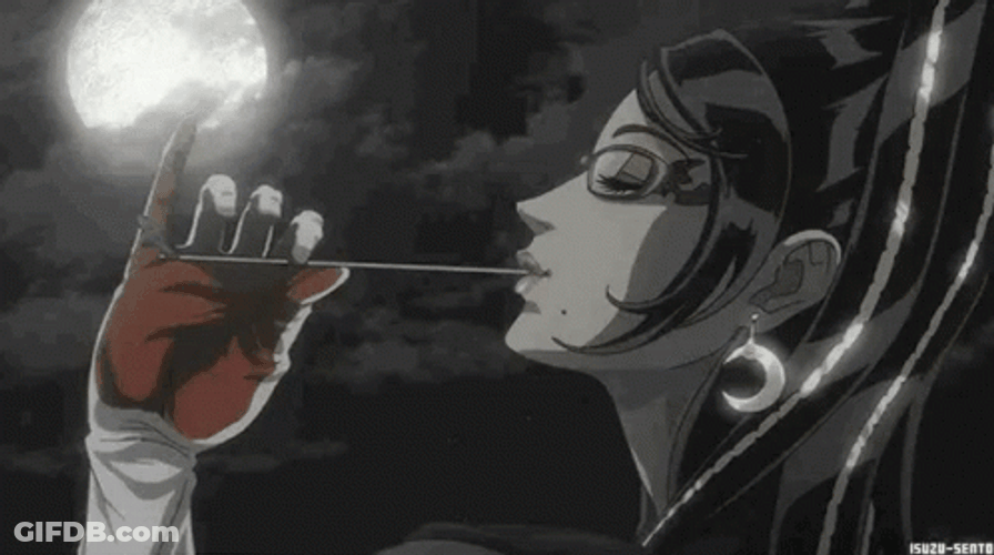 Bayonetta Anime Lollipop GIF
